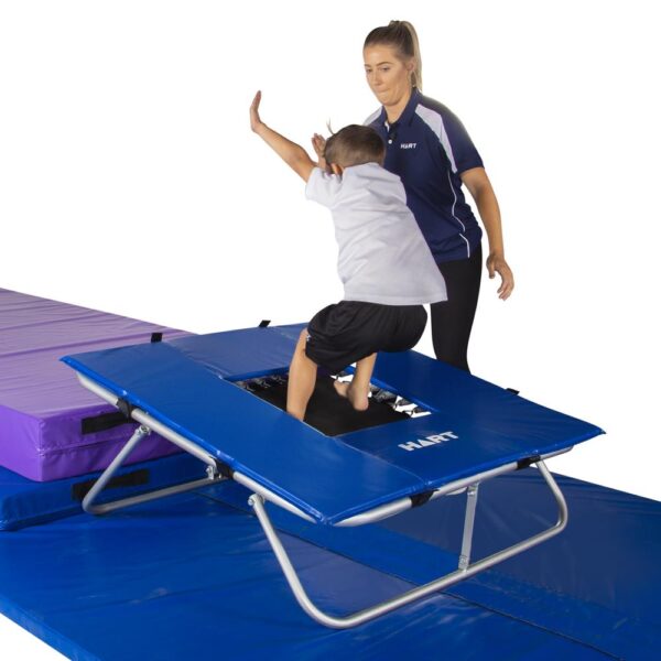 HART Gym Mini Trampoline with Safety Pad - Image 2