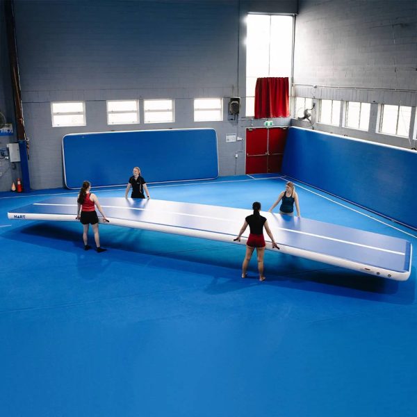 HART Air Track 10m x 2m x 20cm White/Blue - Image 3