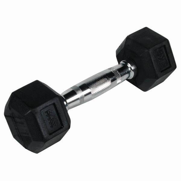 HART Rubber Hex Dumbbells - Image 3