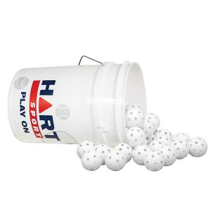 HART Bucket of 9" Wiffle Balls (Floorball)