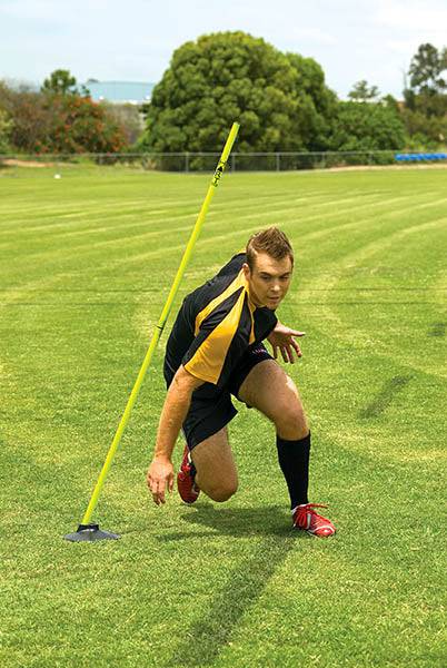 HART 2 Hole Rubber Pole Base - Image 2