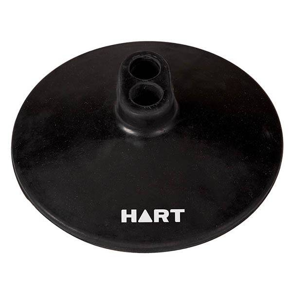 HART 2 Hole Rubber Pole Base