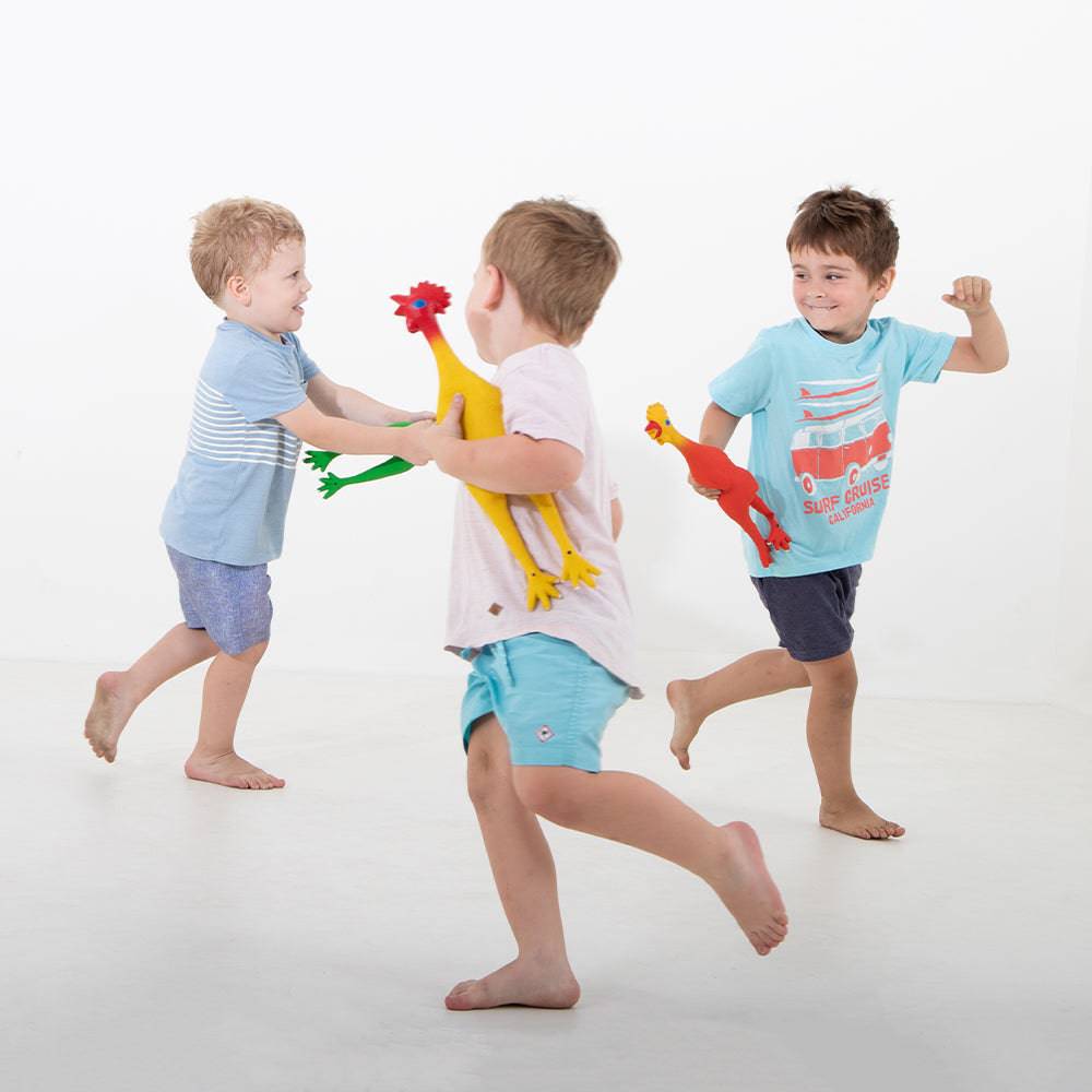 HART Rubber Chickens Set of 6 - Large - Chirpy - Image 2