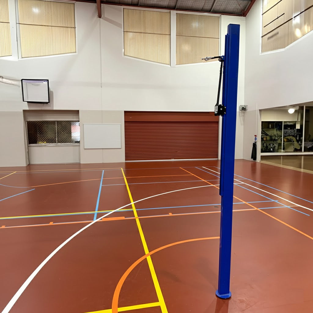 Volleyball Post Indoor Pair